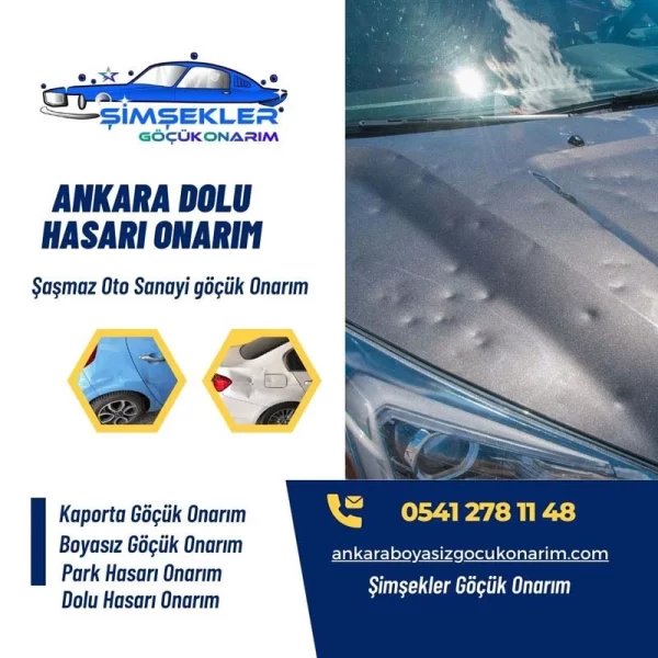 Ankara Dolu Hasarı Onarımı