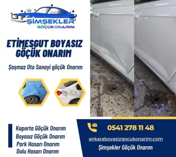 Etimesgut Boyasız Göçük Onarımı