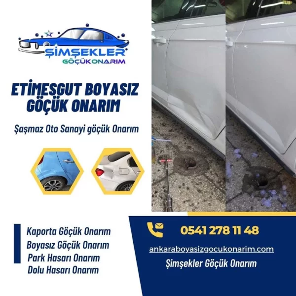 Etimesgut Boyasız Göçük Onarımı
