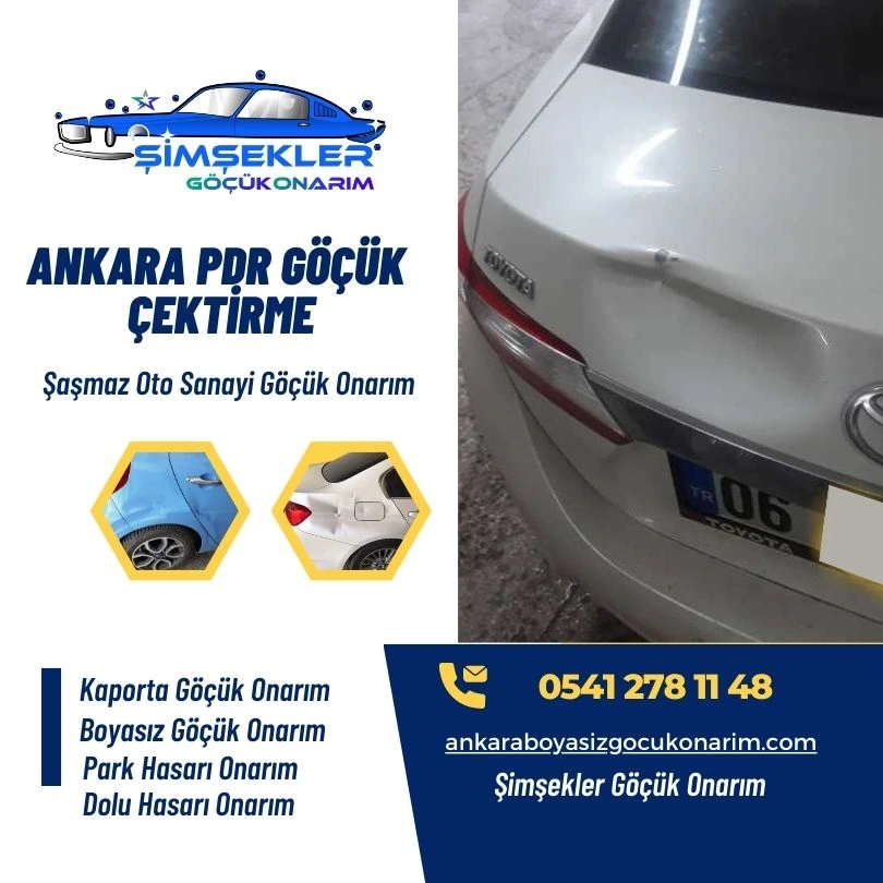 Ankara PDR Boyasız Göçük Onarımı