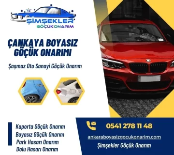 çankaya boyasız göçük onarım
