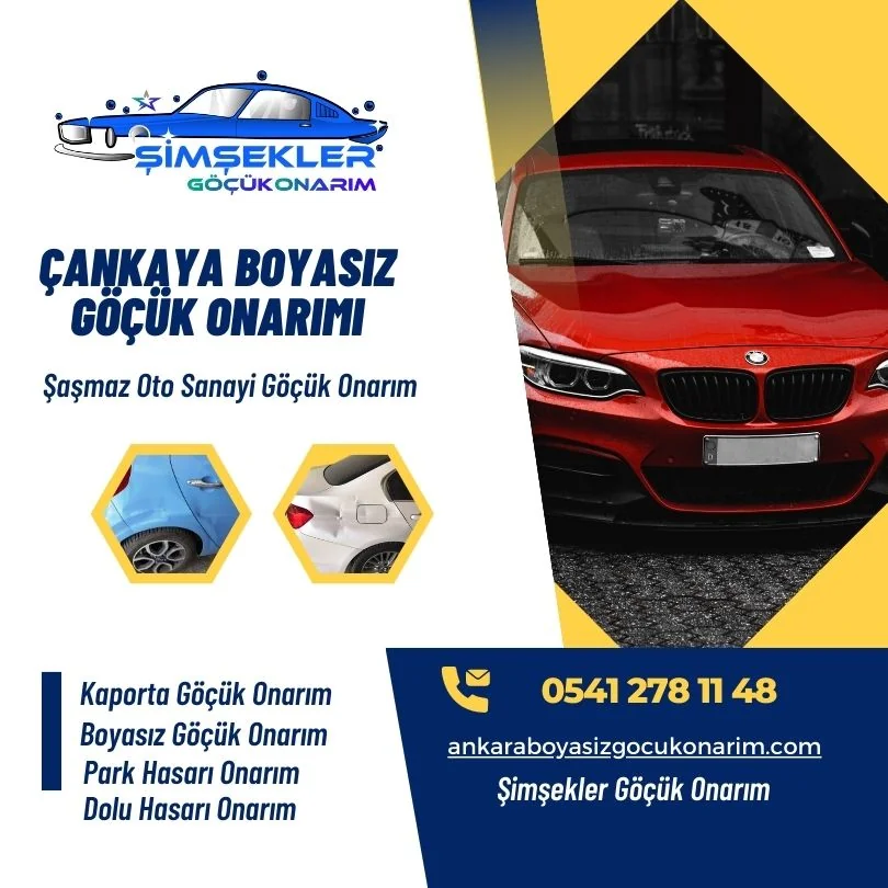 çankaya boyasız göçük onarım