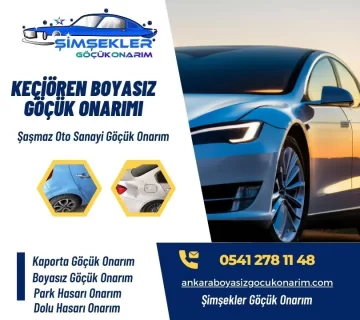 keçiören boyasız göçük onarım