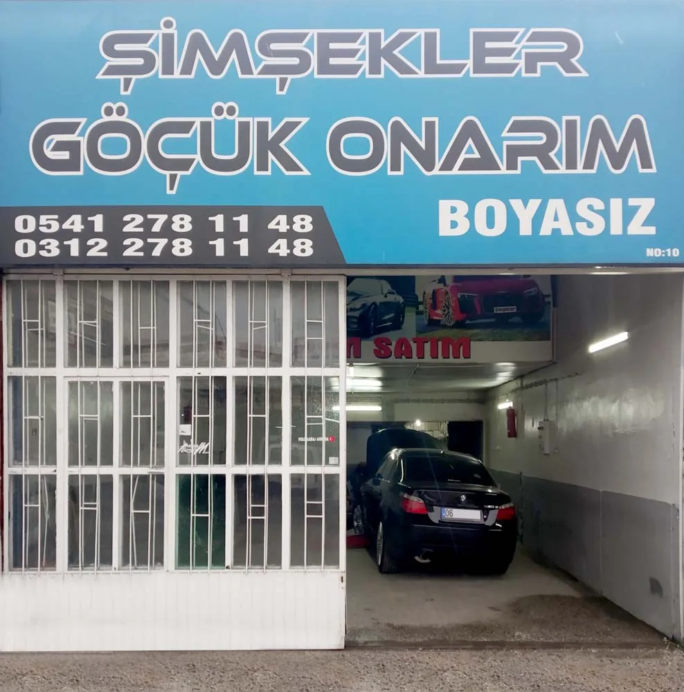 şaşmaz oto sanayi göçük Onarım